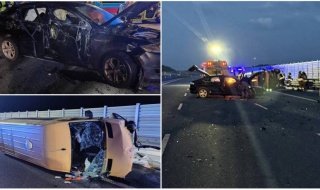Tragiczny wypadek na A1 pod Radomskiem. Nie żyje jedna osoba, cztery zostały ranne [Foto]