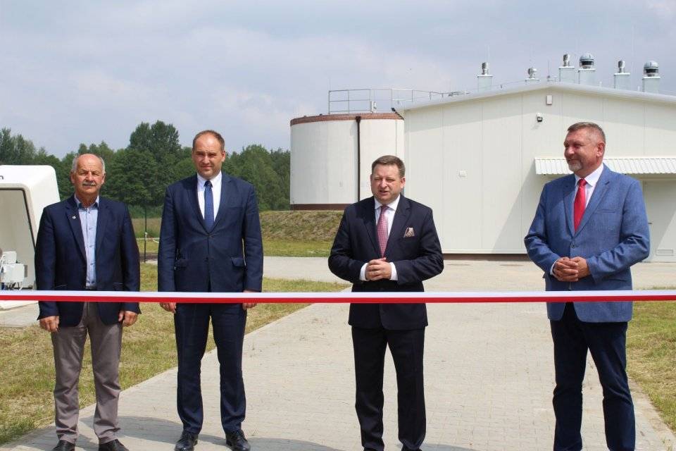 Uroczyste otwarcie nowej Stacji Uzdatniania Wody w miejscowości Goryń