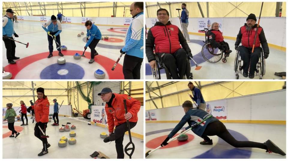 Bełchatów stolicą curlingu! Zobacz rywalizację zawodników z całej Polski na lodowisku PCS [Foto, wideo]