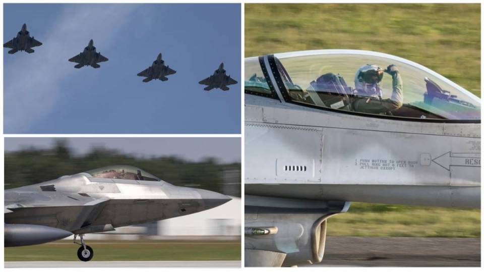 Łask: Ćwiczenia sił powietrznych NATO. "Odstraszamy, ale odpowiemy na każde wrogie działanie wobec nas"
