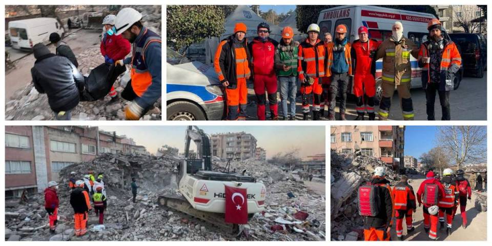 Ratownicy z Wieruszowa pomagają w Turcji. Uratowali życie 4-letniej dziewczynki, która od gruzami spędziła 9 dni