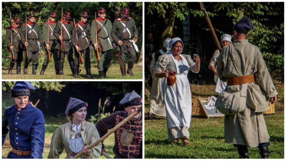 Żywa lekcja historii w Sędziejowicach. Kolejna rekonstrukcja bitwy z okresu Powstania Styczniowego [Foto]