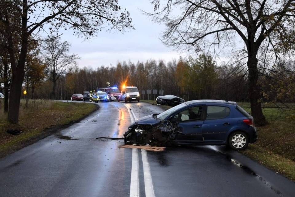 Nadmierna prędkość, utrata kontroli i kłopoty gotowe! Niebezpiecznie w Grabicy